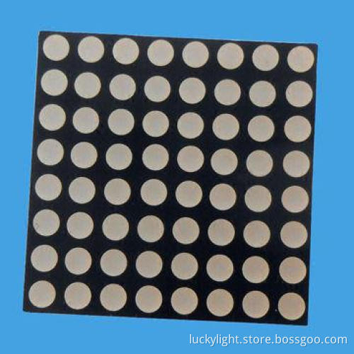 1.9mm Red Color 8 x 8 Dot Matrix LED Display with RoHS-compliant Version